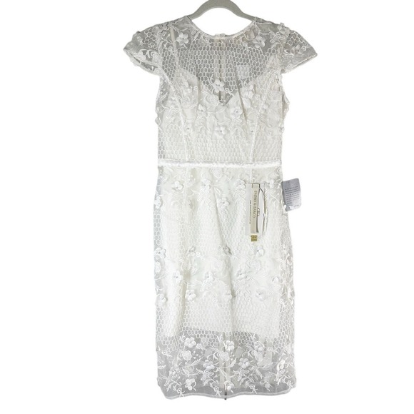 BRONX AND BANCO Osa Lace Dress Size US 6 Medium White - Picture 3 of 13